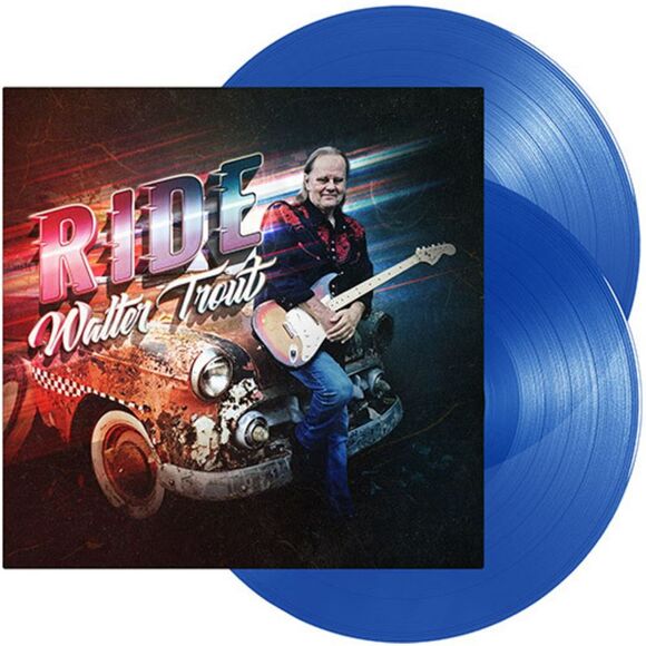 Walter Trout - Ride - Translucent Blue Vinyl (Exclusive) LP LP - Picture 1 of 1